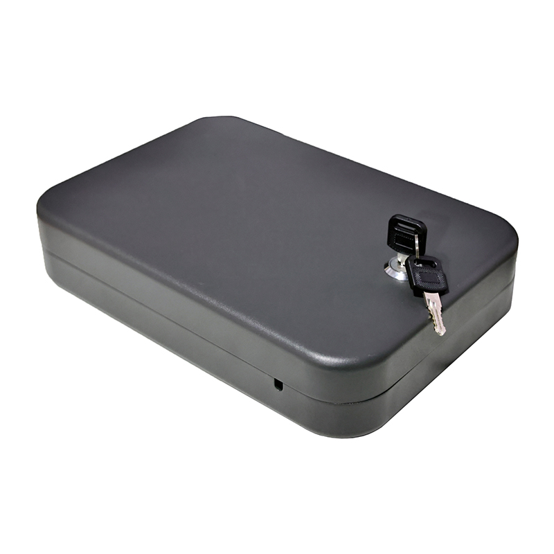 Boîte de verrouillage LB012K avec serrure à clé pour pistolet compact