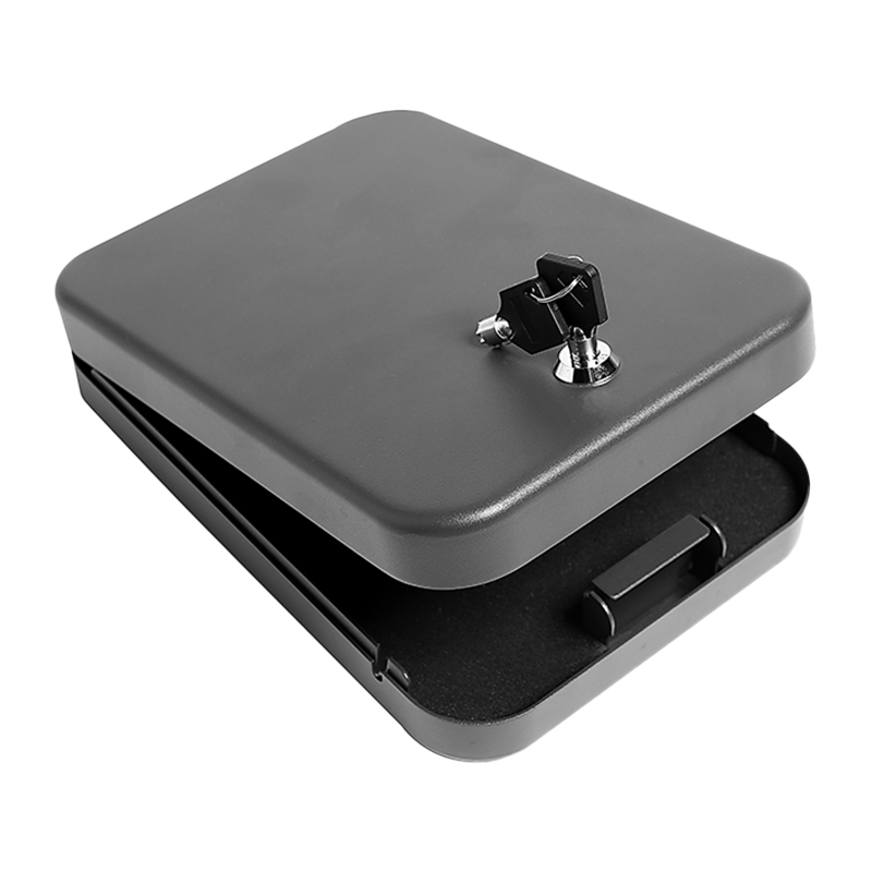Boîte de verrouillage LB011K avec serrure à clé pour pistolet sous-compact