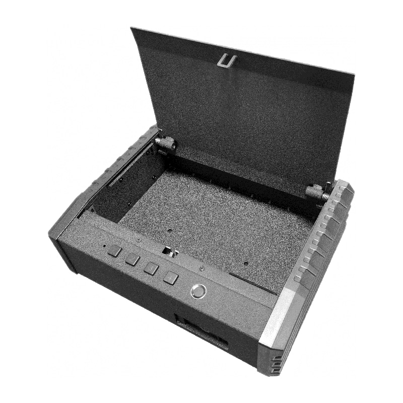 PS0110 Coffre-fort biométrique pour pistolets à entrée supérieure pour 2 pistolets